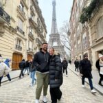 Sabrina Ionescu Instagram – Paris with my guy 🤍
