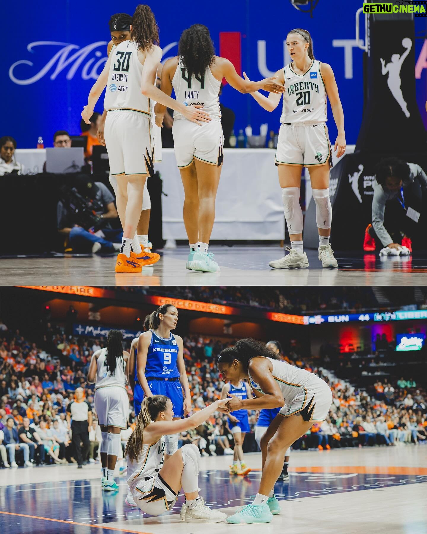 Sabrina Ionescu Instagram - Semi-finals ☑️ On a mission.