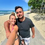 Sabrina Ionescu Instagram - Forever honeymooning with you 🤍🌴