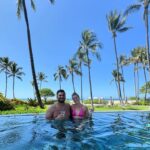 Sabrina Ionescu Instagram - Forever honeymooning with you 🤍🌴