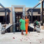 Saffron Hocking Instagram - Just two Igbo baby girls on tour. X