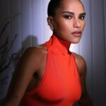 Saffron Hocking Instagram - ❤️🌹💃🏾 thank you @dunhill @bsbpartnerships Wearing @maisonalaia @otiumberg #Makeupby @babskymakeup using @armanibeauty Hair by @joepickeringtaylor