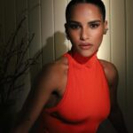 Saffron Hocking Instagram - ❤️🌹💃🏾 thank you @dunhill @bsbpartnerships Wearing @maisonalaia @otiumberg #Makeupby @babskymakeup using @armanibeauty Hair by @joepickeringtaylor