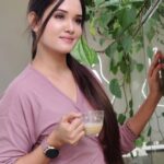 Sai Gayatri Instagram - Coffee morning ☕❤️ . . . #coffeelover #beingme #coffeemorning #nofilter #reelsindia #trendingreels #tredingnow
