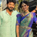 Sai Gayatri Instagram - சூரியன் எதிரினிலே 🌞சந்திரன் அருகினிலே🌙🧿 . #Anuakash #engagement #nnk