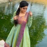 Sai Gayatri Instagram – 🌷🧿
.
Stiching ryt done @tanu_designer_studio 
.
#beinganu #nnk 🎬