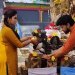 Sai Gayatri Instagram - Anu💔Akash . #bts🎬 . #NNK❤️‍🩹 #guna #version