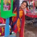 Sai Gayatri Instagram - 🧡❤️ . Outfit @srisai_collestions9 . #beingAnu #neenaankadhal
