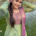 Sai Gayatri Instagram - 🌷🧿 . Outfit stitched @tanu_designer_studio . #nofilter #beinganu #nnk