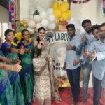 Sai Gayatri Instagram - @sai_secrets wishes u all a HAPPY LABOUR DAY💪🏻⛑️🎓🧿 celebration done n dusted with my makkal’s🥳😇 . #saisecrets #labourday #celebration #thankugod