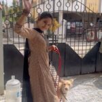 Sai Gayatri Instagram – Our kinda #heeramandi walk b like😅
Good morning✨🧿
.
Salwar materials @srisai_collestions9 
Stiched @tanu_designer_studio 
.