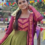 Sai Gayatri Instagram - Being Anu🧿❤️ . #thiruvizhavibes #NNK🎬
