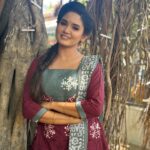 Sai Gayatri Instagram – #beingAnu🧿✨Anu’s salwar collections swipe right ⏩️ 
.
 salwar materials @srisai_collestions9 
Perfectly stitched @tanu_designer_studio