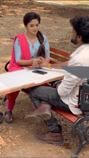 Sai Gayatri Instagram - BTS 🎬 Anu🫶🏻Aakash