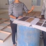 Sai Gayatri Instagram - So My Ugadi went like dis ✨😇🧿🌸 Ugadi wishes to u all🥰 . #saisecrets #factorywork #interior #hairoil #haircare