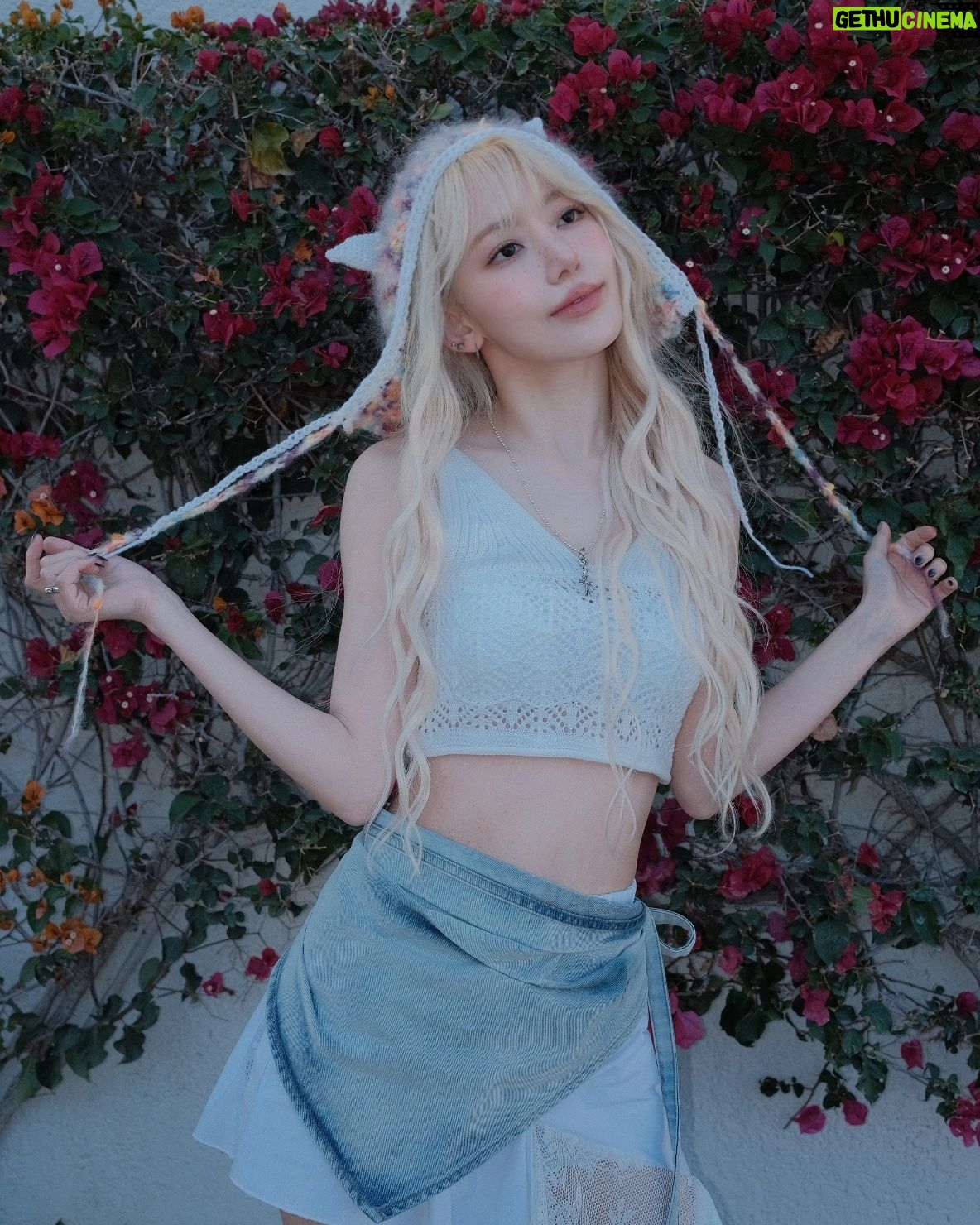 Sakura Miyawaki Instagram - λΏ λͺ¨μπβ #kkurochet #crochet