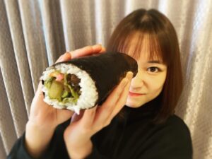 Sakurako Ohara Instagram - 2月3日
節分の日👹

みんなは恵方巻き食べましたか？？

今年はちょっと贅沢な恵方巻きいただきましたっ🤤
