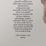 Salma Abu Deif Instagram - Spitting some thoughts out. Deceived by the narrative. One narrative, one nation. ‎لقد تعرضنا لمقلب هائل، مقلب حياتك. إن أكبر سلاح للعالم الحديث الذي نعيش فيه هو الكلمات. كلمات جماعية ومتكررة تم بناؤها والاستماع إليها على مر السنين وتحولت إلى قنبلة ذرية لعقلك ووعيك. لقد تم تنومنا مغناطيسي بالكلمات و طريقة السرد ، وليس من نفسك الداخلية. نداء الاستيقاظ الذي نشهده جميعًا الآن هو نداء لعقلك وروحك وجسدك، ولجذرك الذاتي وما يتردد صداه مع كل هذه الأشياء. السرد يتغير وهي فرصة لنا جميعًا، وخاصة العرب، للاتفاق على سرد واحد يمثل ذواتنا وجذورنا الحقيقية فيما يتعلق بأي اختلافات بدءًا من كيفية التعبير عن نفسك، أو إلى جيل مختلف، أو إلى طبقة اجتماعية مختلفة أو لنظام التعليم أو اللغة. وبغض النظر عن كل هذه الاختلافات، يجب علينا أن نقبل اختلافات بعضنا البعض ثم نتحد في السرد. لكي تمثل نفسك للعالم، يجب عليك أن تتحدث بلغتهم الأم حتى تكشف لهم قصتك وجذرك بشكل طبيعي من خلال الإيمان بمن أنت حقًا. لتوحيد السرد، يجب أن يبدأ داخليًا، لأنه عندما تتعرض للهجوم بسبب اختلافات بسيطة، خاصة من شعبك، والتي لا يمكنهم قبولها لبعض المحظورات الثقافية دون التشكيك في ذواتهم الحقيقية أو على الأقل بوصلتهم الأخلاقية الأساسية، يضيع السرد في الترجمة وبالكاد يمكن توحيدها. إن وجود خطاب عدواني تجاه بعضكم البعض لا يؤدي إلا إلى خلق مجتمعات محتقرة ومنفصلة، ​​وفي النهاية لا تعرف إلى أين تنتمي بالفعل، او تحس انك مسموع او حد شايفاك. يمكن أن يكون لدينا تنشئة مختلفة، ودين، وتعليم، ولهجة، ووجهات نظر مختلفة حول الحياة ولكن يجب علينا بالفعل أن نبدأ في الحصول على قصة واحدة و ساعتها هتشعر بأنك تنتمي بالفعل. ‎رواية واحدة، أمة واحدة. From now on, we should work on on our own narrative. We should create THE narrative, embody it in us and spit it out to the world. #Salmassharedthoughts