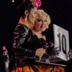 Salma Hayek Pinault Instagram - Thank you so much @madonna for letting me be a part of your iconic celebration tour. This unforgettable night goes in my bag of precious treasures. #VIVAMEXICO #VIVAMADONNA 🇲🇽😍 Muchas gracias @madonna por permitirme ser parte de tu icónica gira de celebración. Esta noche inolvidable se queda en mi bolsa de tesoros preciosos. #VIVAMEXICO #VIVAMADONNA 🇲🇽😍 📷: @maumancera @pablo.chagra