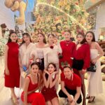 Sam Instagram - Noel sớm của tụi em 🎄🥂