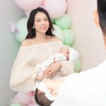 Sam Instagram – @ijin_ijun Happy full month ❤️