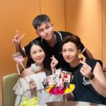 Sam Instagram - 2 anh dẫn đi tẩm bổ 😜😜😜