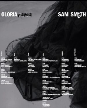 Sam Smith Instagram - GLORIA: THE BLACKOUT HAS ONLY JUST BEGUN