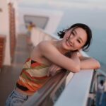 Samantha Ko Instagram - 😊 知道啦～ 身體響警號啦～ 會好好照顧自己啦～ 不用擔心～ 我份人好有口齒㗎～ 說到會做到㗎～ OK？👌 #sammko #sunsetlover #sweetdreams