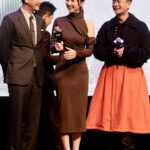 Samantha Ko Instagram - SNK許詩晴在現場報導💜😂 #filmart2024 #sammko