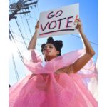 Samantha Logan Instagram - Only 3 days left to vote! Let’s USE OUR VOICES ✨ Creative Director and Stylist: @alimullin Photographer: @graphicsmetropolis Hair: @tedgibson @starring Makeup: @aaronpaulbeauty Writer: @brielle03 Photographer Assistant: @mdileophoto Stylist Assistant: @m1chelle_k #vote #abookof #styledbyali