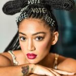 Samantha Logan Instagram - • VOTE VOTE VOTE • Creative Director and Stylist: @alimullin Photographer: @graphicsmetropolis Hair: @tedgibson @starring Makeup: @aaronpaulbeauty Photographer Assistant: @mdileophoto Stylist Assistant: @m1chelle_k Writer: @brielle03 #vote #abookof #styledbyali