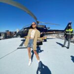 Samantha Logan Instagram - DO take helicopter rides.. DON’T take 7 shots of tequila and walk into glass doors. #workhardernotsmarter