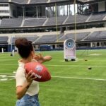 Samantha Logan Instagram - mood cause you guys made @cwallamerican #1 on @netflix AGAIN! Thank you for the outpour of love and support ❤️❤️❤️💙💙💙 also shoutout @rams for the stadium tour!
