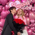 Samantha Melanie Coates Instagram - #JayeonXSailubPon 💗 งานเมื่อวานอบอวบไปด้วยมวลความรัก เลยแกล้งๆรักกับเพื่อนหน่อย รักกันปีละหนพอ รอเทศกาล😝