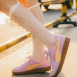 Samantha Melanie Coates Instagram - Step into the sweet life with #PUMAPALERMO 💜 @PUMATHAILAND #PUMATH #TEAMPALERMO