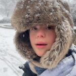 Samantha Vallejo-Nágera Instagram – Nevada en Pedraza
#rosconforpresident 
#pueblo #nieve