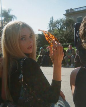 Samara Weaving Instagram - It’s giving overheard in LA.  @balenciaga