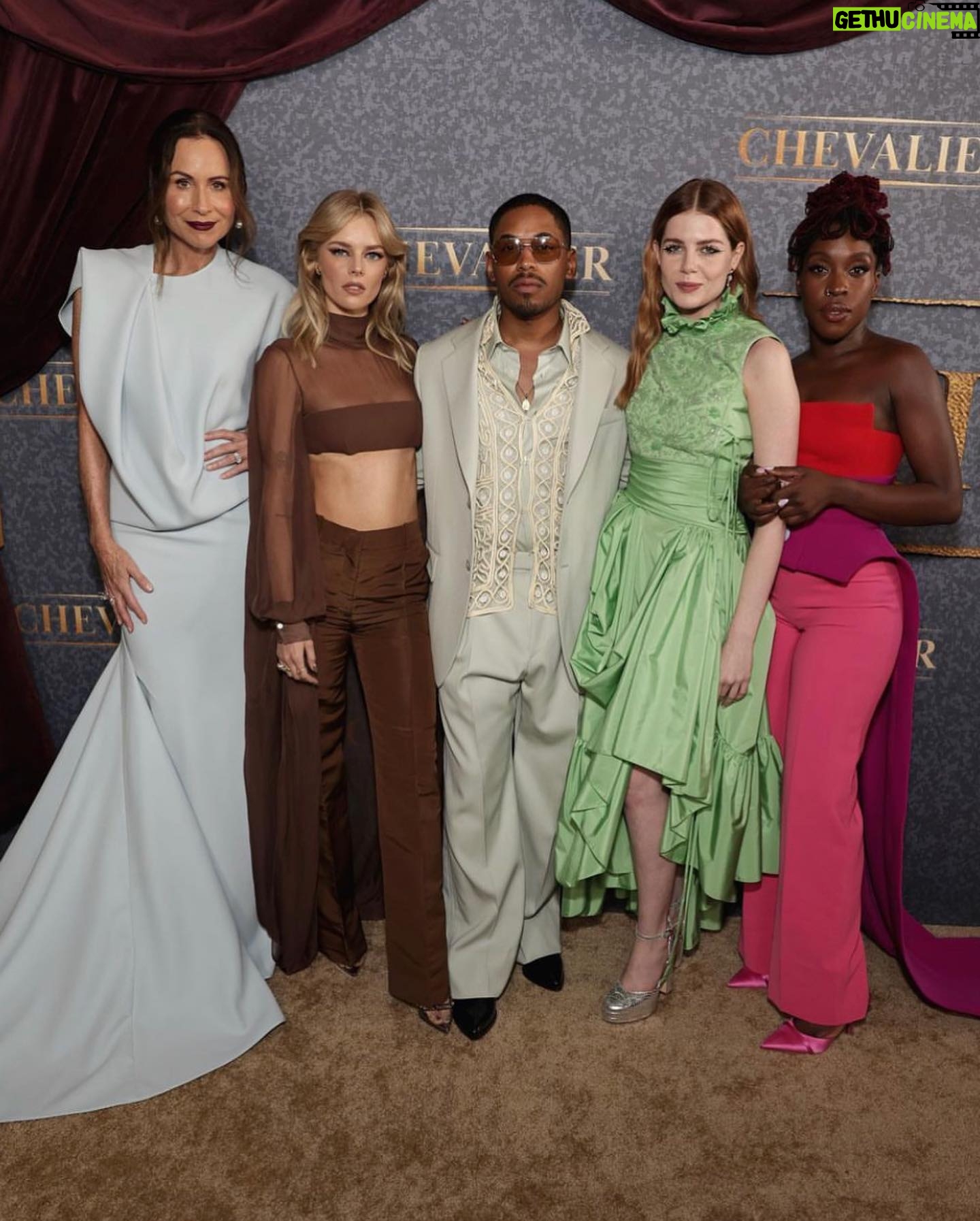 Samara Weaving Instagram - Cher came to @chevaliermovie so obviously you will come too. April 21st 🤎Styled by @dorso 🤎 Make up @allanface 🤎 Hair @gregoryrussellhair 🤎 Colour by @colorbymattrez 🤎