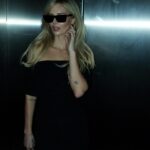 Samara Weaving Instagram - Little black dress till I die. @ysl @dorso @gdayusa