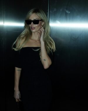 Samara Weaving Instagram - Little black dress till I die. @ysl @dorso @gdayusa