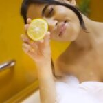 Sameeksha Sud Instagram - Time for some ‘me time’ magic! ✨ Relax and recharge with a refreshing shower using Pears Naturale Vitamin C Range of soap and body wash 🚿 Indulge in the goodness of Yuzu Lemon extract and Vitamin C for glowing skin, while the nourishing blend of Honey and Glycerin leaves you feeling pampered. 🍋💖 #MeTimeMagic #PearsGlow