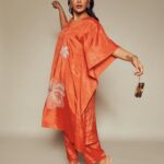 Samyuktha Instagram – Bold splash of orange to own the spotlight! 💥 

#SlayingInStyle

Outfit: @store.niam
Jewellery : @suhanipittie
Styling: @sandhya__sabbavarapu 
Makeup: @sadhnasingh1
Hair : @koduruamarnath
Photography: @ishan.n.giri
Managed by: @theblinders.in