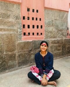 Samyuktha Instagram - Her Sacred Womb, a Sanctuary of unmatched emotions🥰 #kamakhya #adishakti