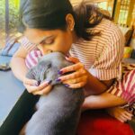 Samyuktha Instagram – RUDRA 🖤 Thank you for coming into my life 🐾