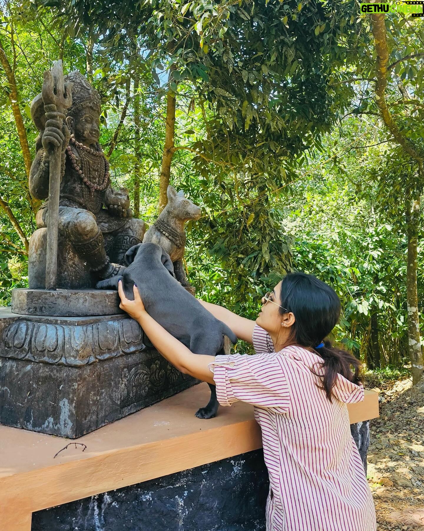 Samyuktha Instagram - RUDRA 🖤 Thank you for coming into my life 🐾