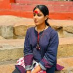 Samyuktha Instagram – Her Sacred Womb, a Sanctuary of unmatched emotions🥰 #kamakhya #adishakti