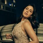 Samyuktha Instagram - Bringing the celestial allure of Moulin Rouge to the stars ✨🎭 Wearing - @abhisheksharmastudio Styling - @openhousestudio.in @pallavi_85 Accessories- @kalyanjewellers_official HMU: @vishalcharanmakeuphair Photography: @shahenthahaa Managed by: @theblinders.in