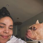 Sanaa Lathan Instagram - All day today… #itsraining ⛈️ ❤️