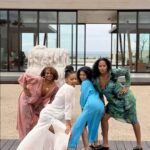 Sanaa Lathan Instagram - The real girls trip! We laughed, we cried, we took thirst trap pics.. & we laughed some more 🥰 So grateful for these ladies in my life. Happy birthday @luvelisaperry and thank you @nobuloscabos #noburesidences #nobuloscabos