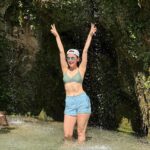 Sanaya Irani Instagram - Chasing waterfalls and conquering gorges, one step at a time. #trekkingadventures #gorge #waterfall